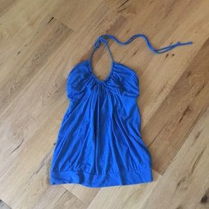 Blue Victoria’s Secret halter top